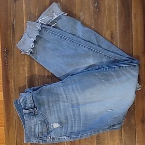Maurices Distressed Jeggings Size L Like New